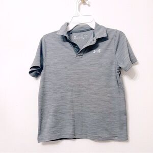 🤍Under Armour Kids Charcoal Polo Shirt